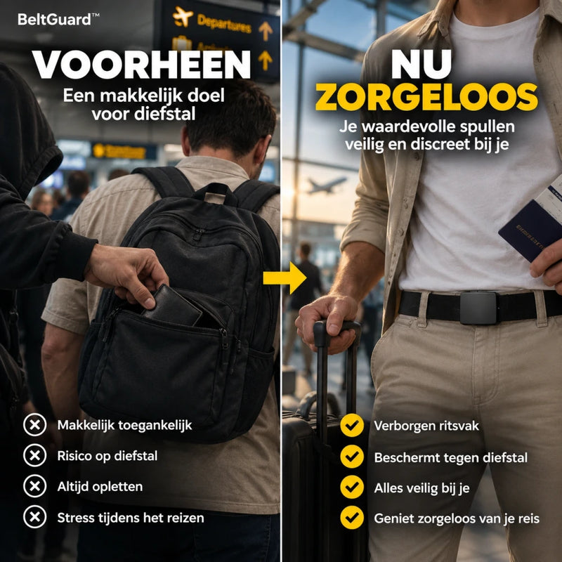BeltGuard™ | Houd je waardevolle spullen verborgen