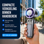 PocketBreeze™ Mini Ventilator | Verkoeling die altijd in je tas past