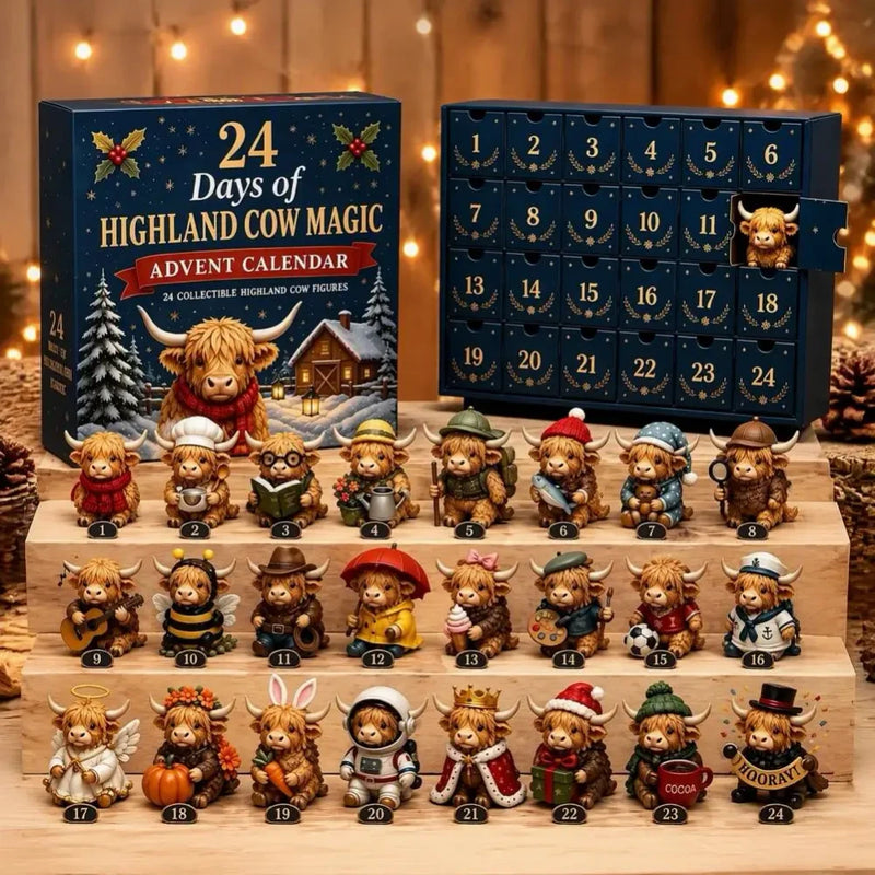 Koezie™ | Tel af naar kerst met 24 schattige koetjes