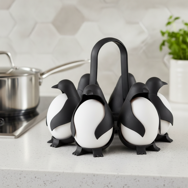 Pinguïn Eierkoker & Opbergrek