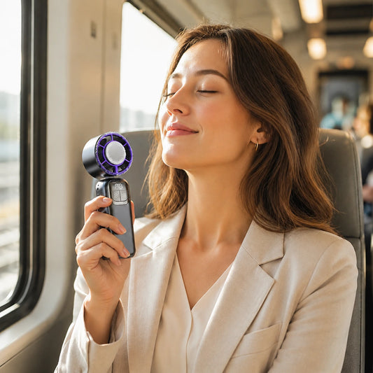 PocketBreeze™ Mini Ventilator | Verkoeling die altijd in je tas past