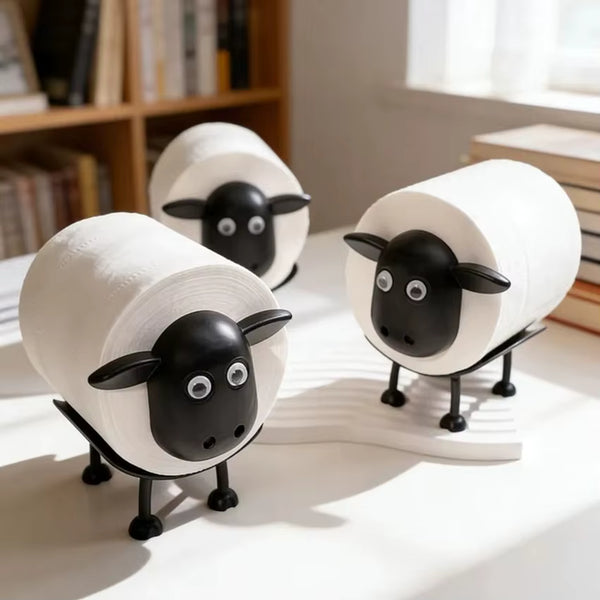 AnimalRoll™ Schaap Toiletrolhouder  Zeven rollen op één schaap