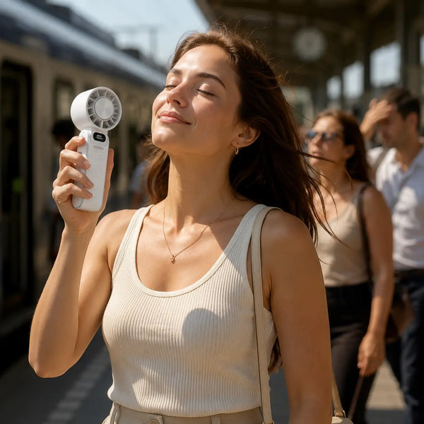 TurboBreeze™ Turbo Koelventilator  Krachtige koelte, overal waar jij bent