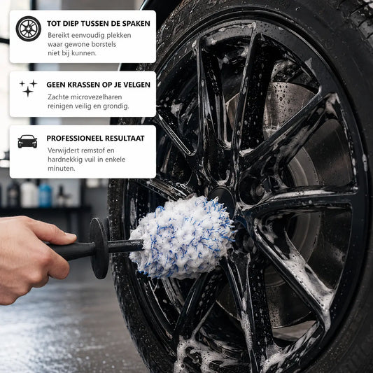 WheelPro™ Velgenborstel Set | Maak je velgen weer als nieuw