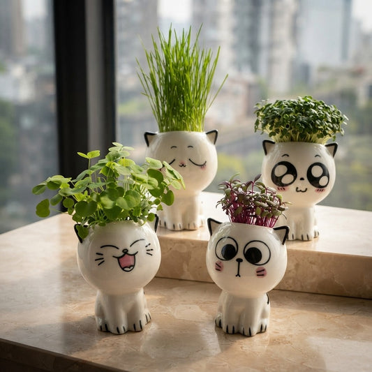 PurrPot™ | De leukste plek voor je tuinkruiden