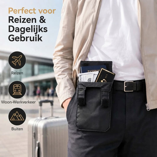 Vaultly™ | Houd je belangrijkste reisspullen uit het zicht